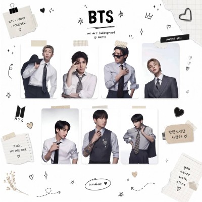 ست فتوکارت BTS